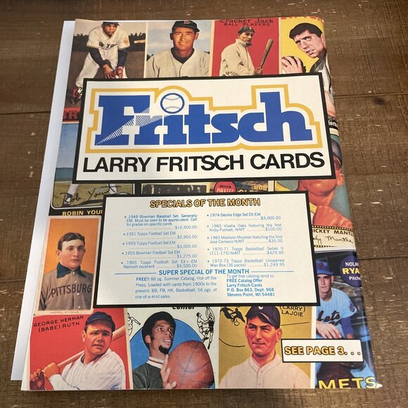 Michael Jordan Nov 1990 Baseball Card Price Guide Magazine, MINT MJ TRADING CARD - Picture 4 of 4